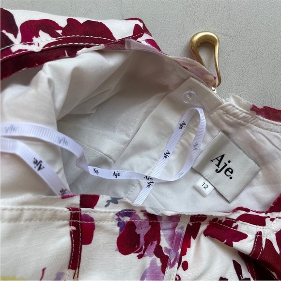 Aje Suzette Floral Mini Dress - size AU12/L - Picture 9 of 13